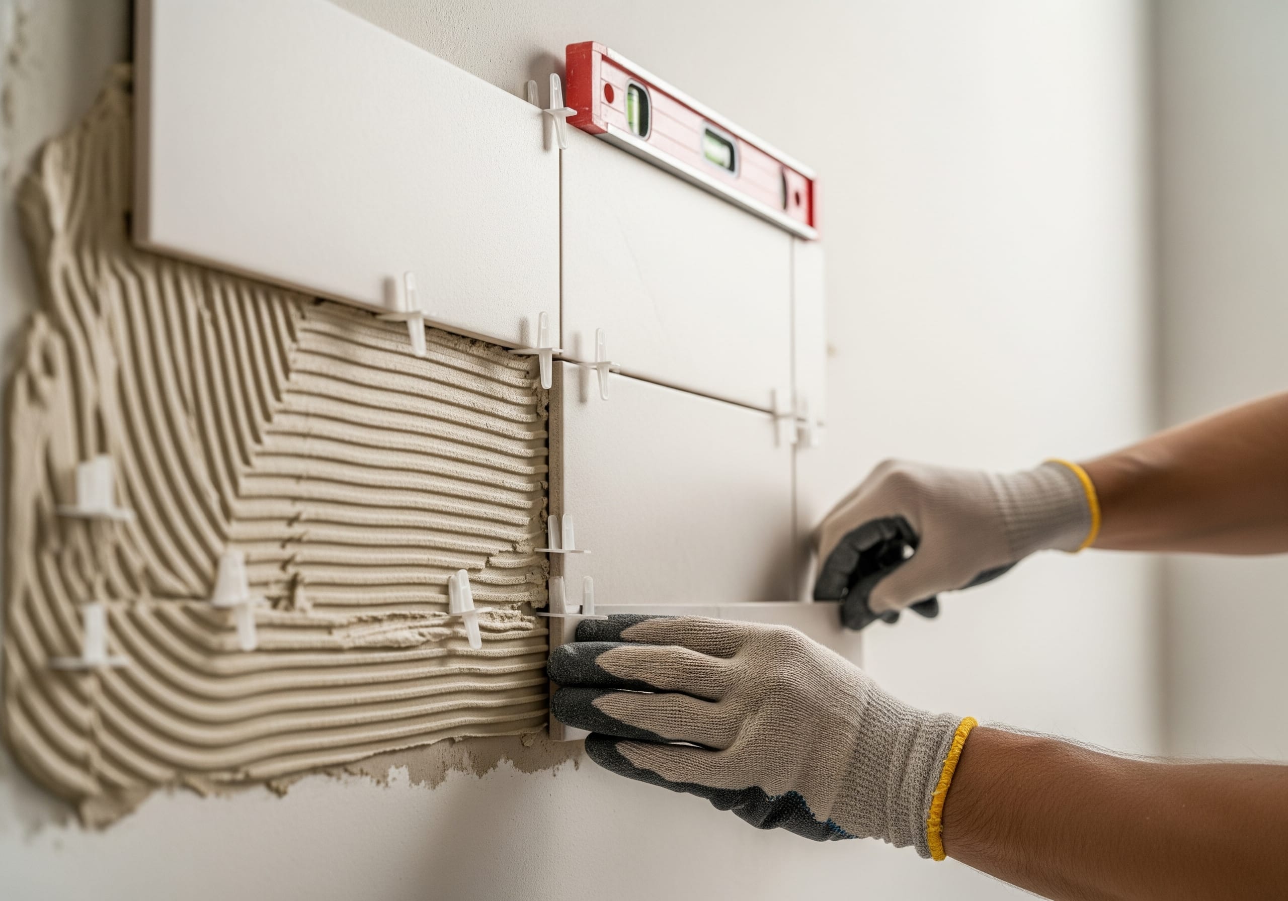 instalacion de enchape de pared