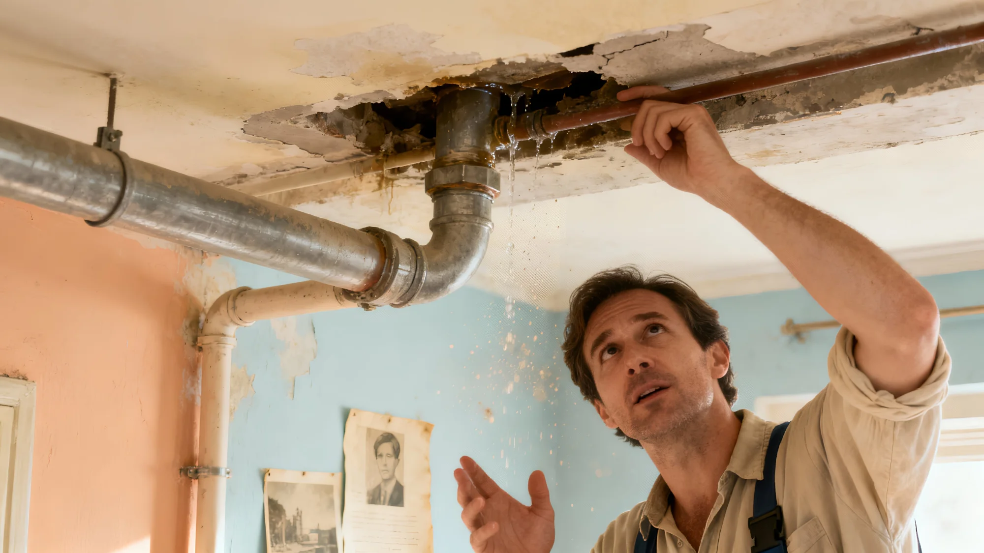 ¿Quién paga la reparación de una tubería rota en un edificio? (Dueño o Administración)