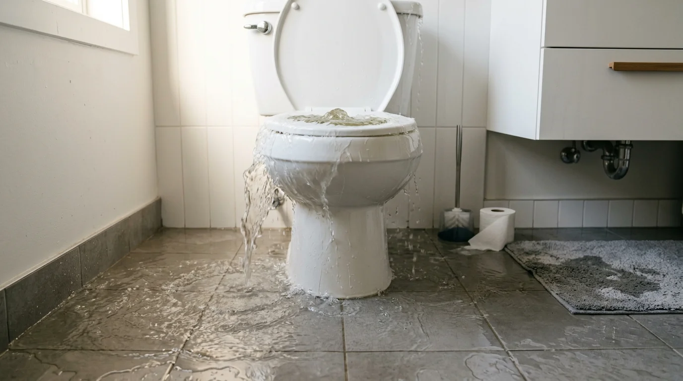 Sanitario Desbordado